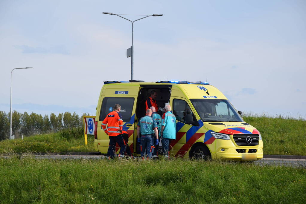 Traumahelikopter landt vanwege medische noodsituatie