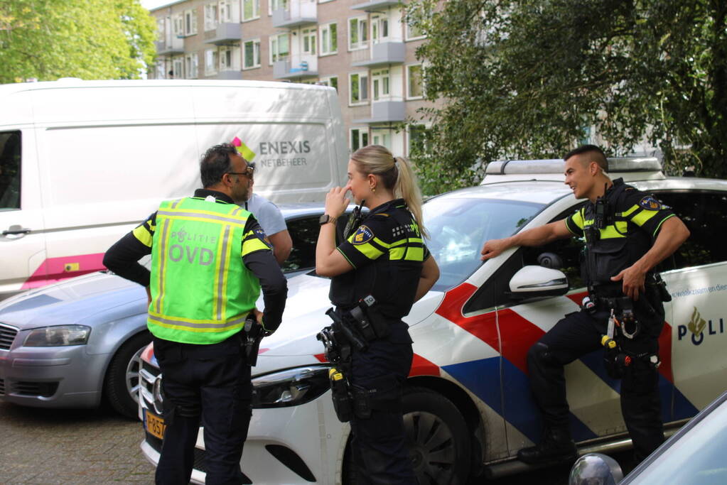 Kleine brand in flatwoning