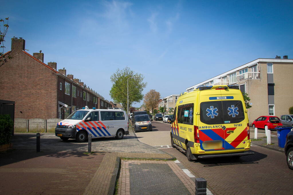 Fietser ten val na eenzijdig ongeval