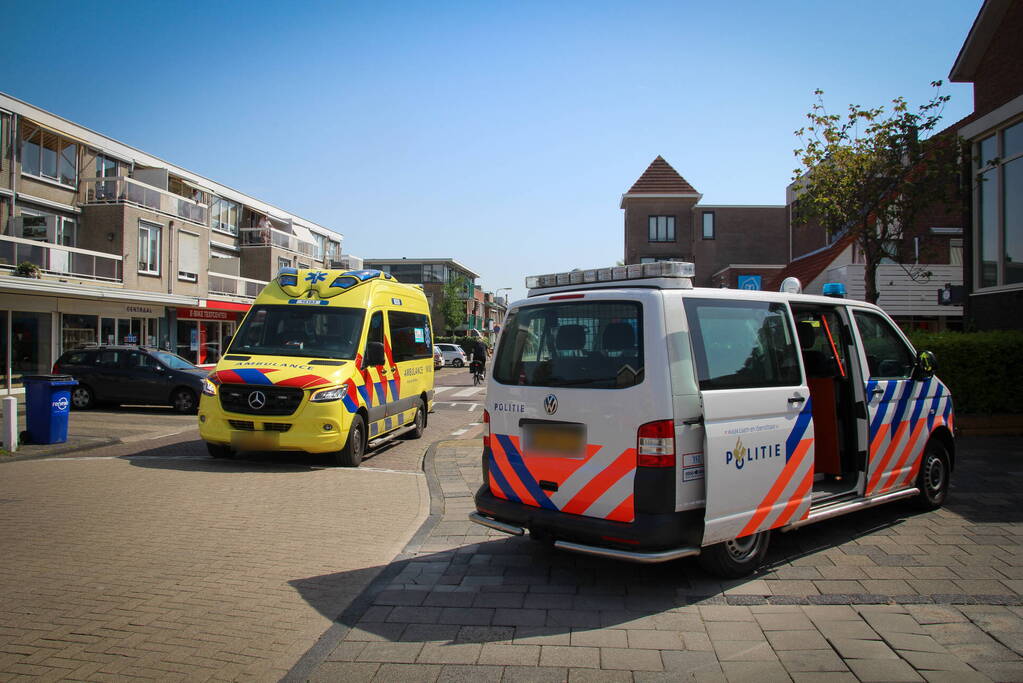 Fietser ten val na eenzijdig ongeval