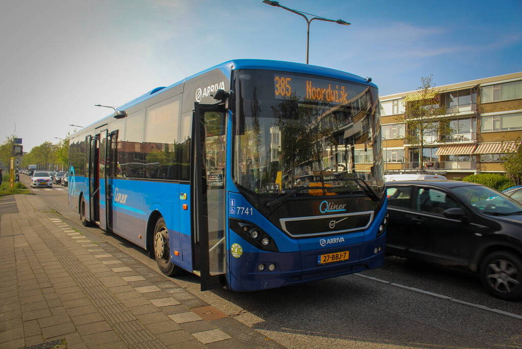 Fietser aangereden door stadsbus