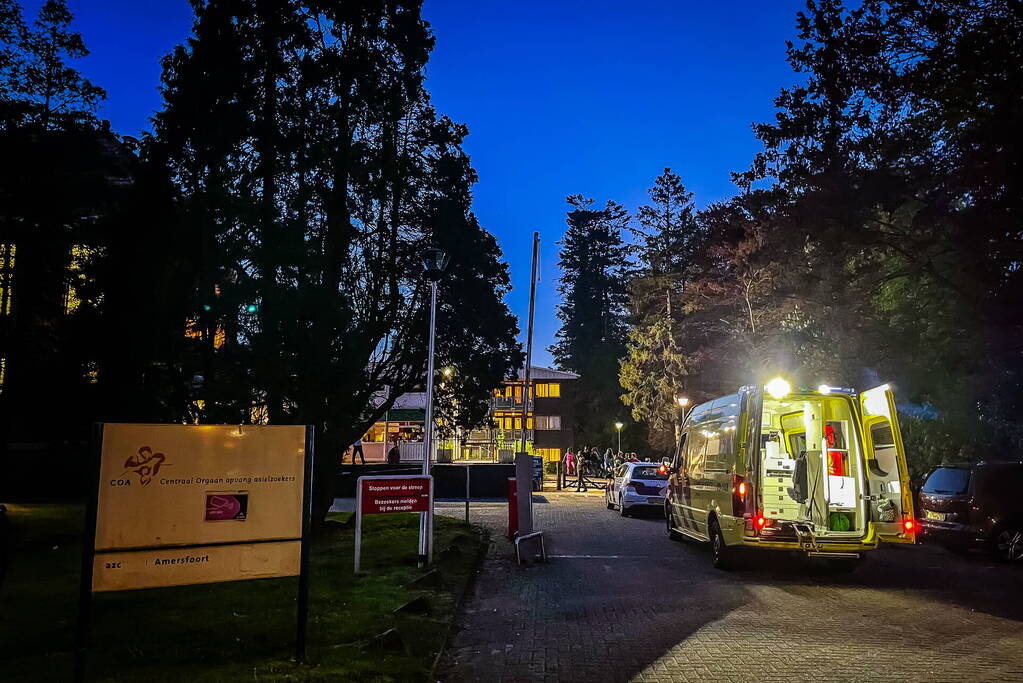 Gewonde na incident bij asielzoekerscentrum