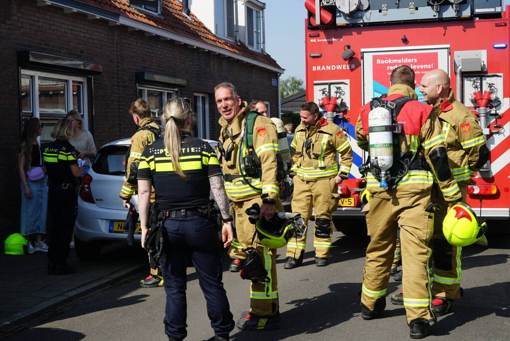 Brandweer ingezet voor pannetje op het vuur