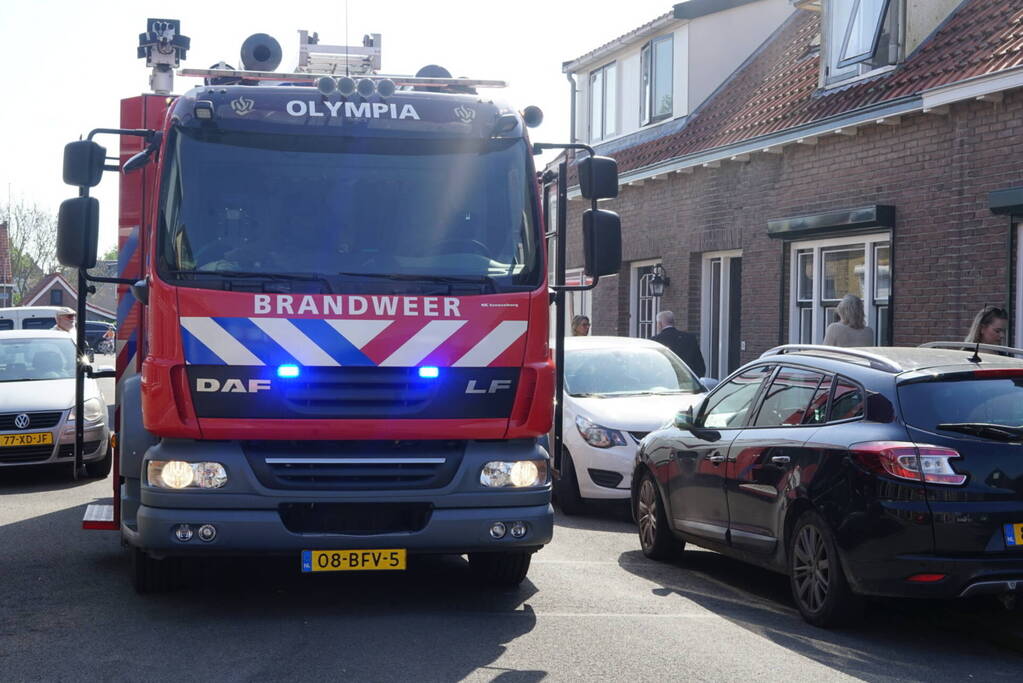 Brandweer ingezet voor pannetje op het vuur