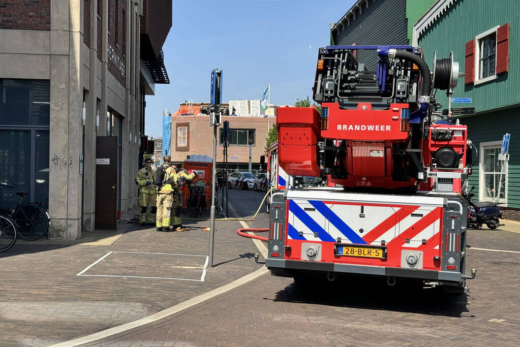 Grote brand in Q-Park parkeergarage