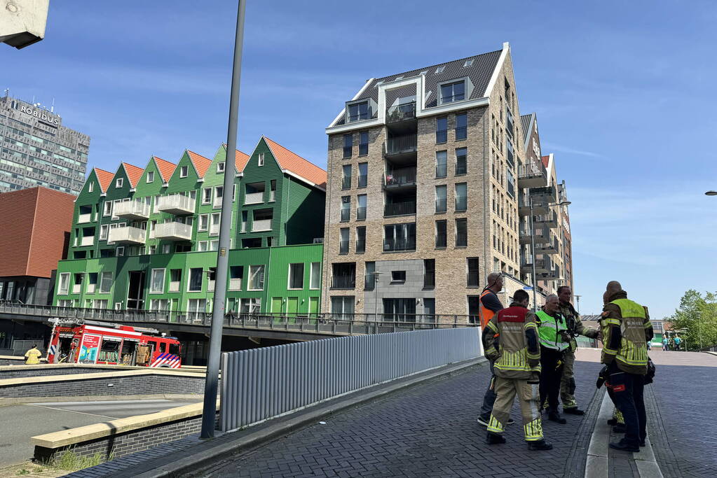 Grote brand in Q-Park parkeergarage