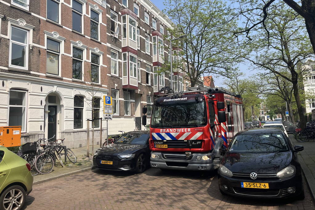 Leiding gebarsten in maisonnette woning