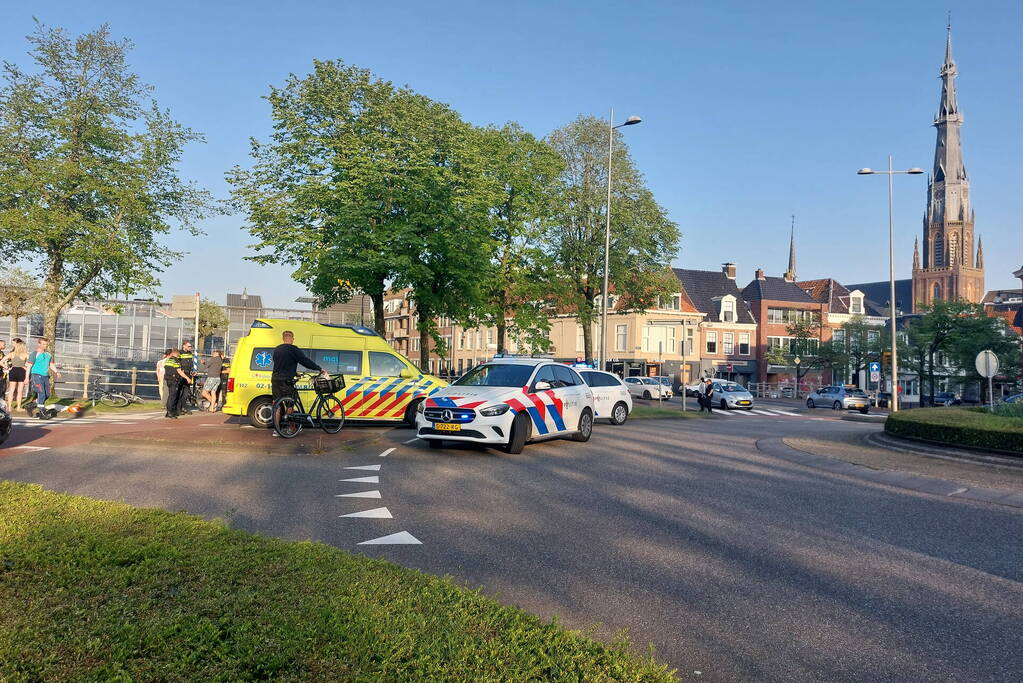 Fietser gewond na ongeval met auto