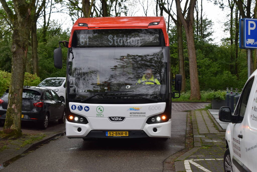 Persoon aangereden door lijnbus