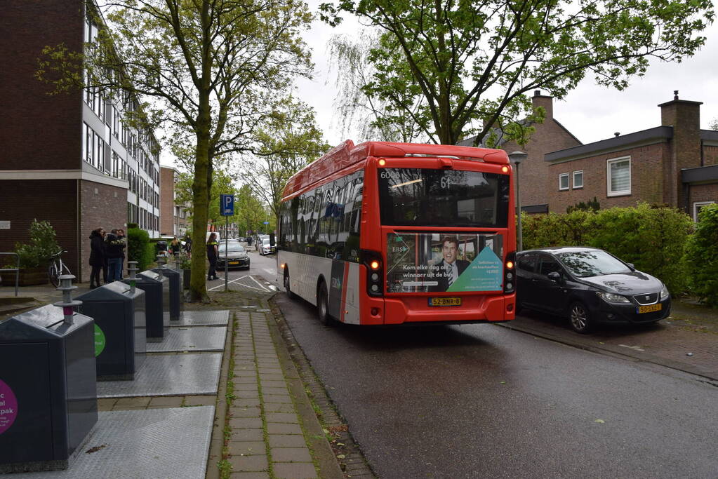 Persoon aangereden door lijnbus