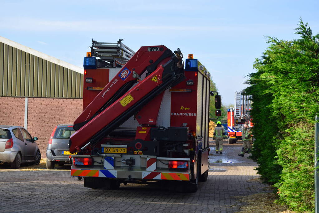 Brandweer ingezet nadat paard niet meer zelfstandig opstaat