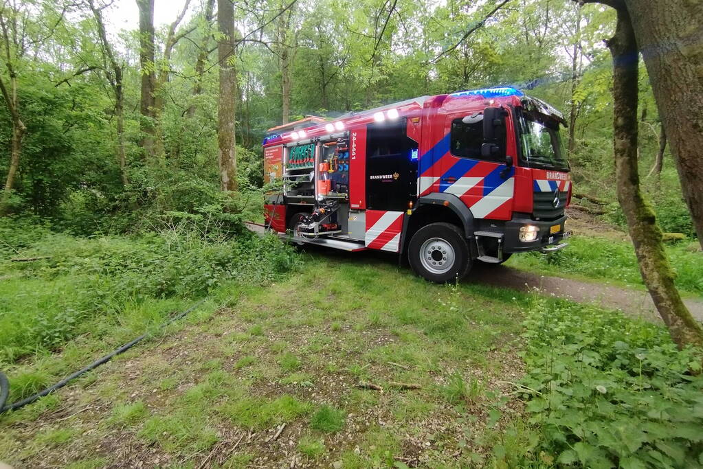 Schuur volledig afgebrand