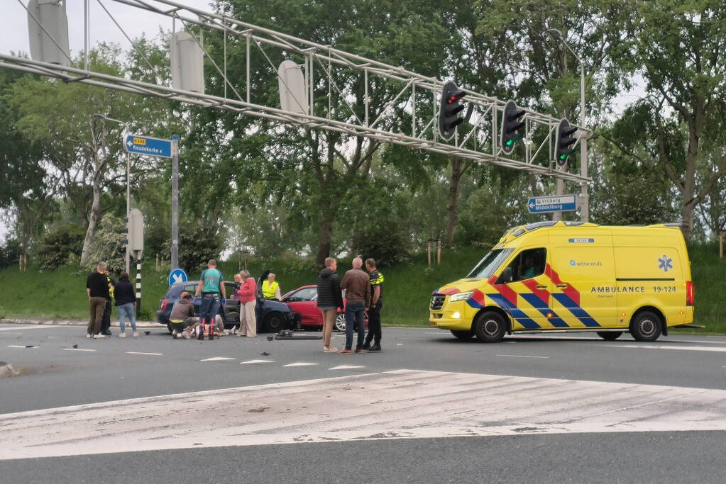 Gewonde bij ongeval op kruising