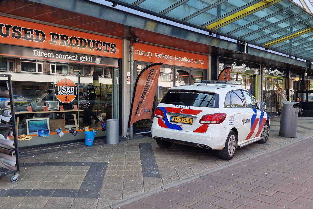 16-jarige pleegt overval bij Used products