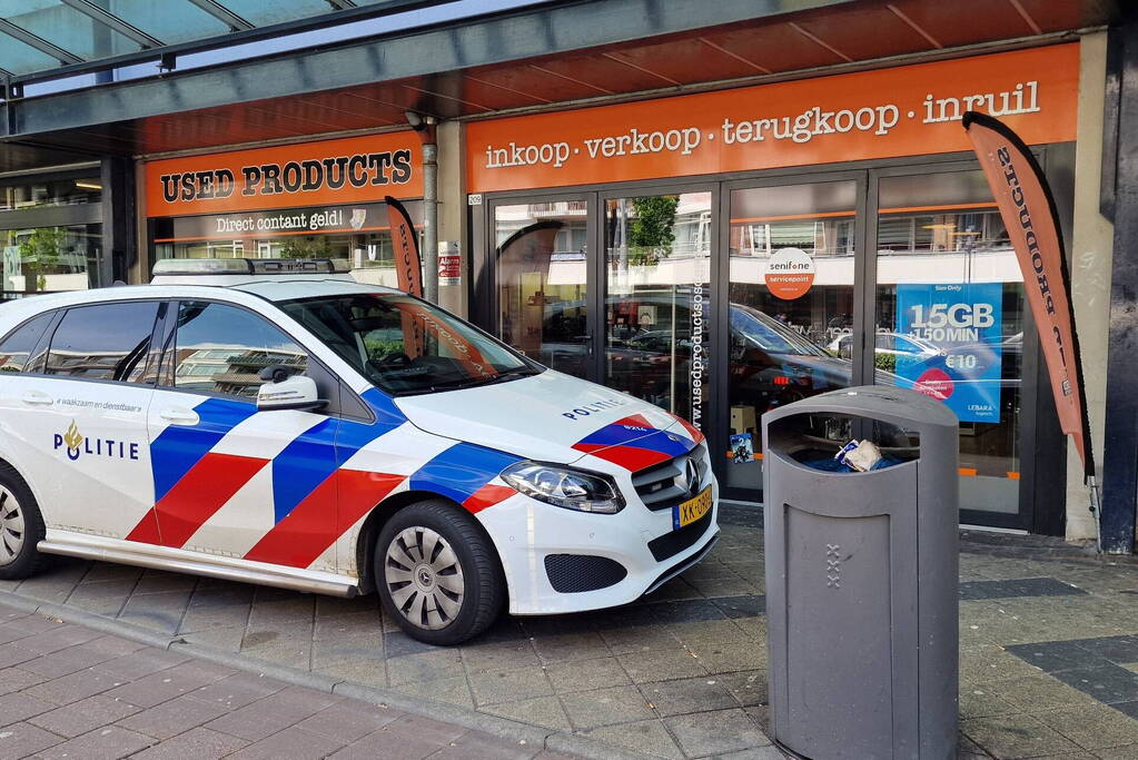 16-jarige pleegt overval bij Used products