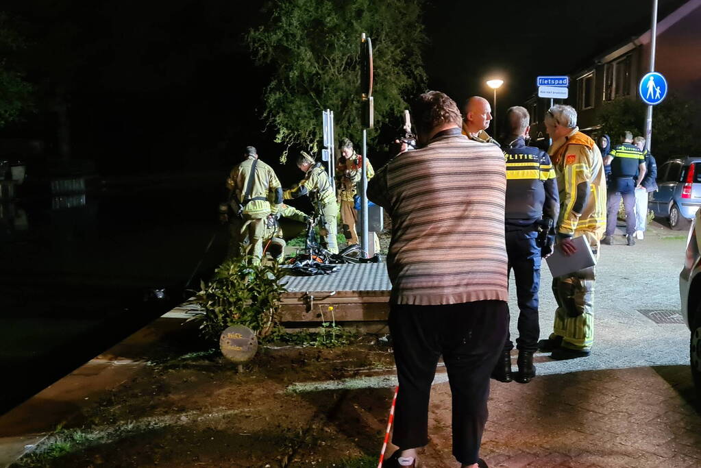 Duikers zoeken naar vermiste persoon