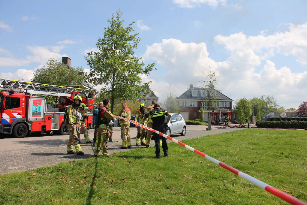 Brand in elektrakast moeilijk te bestrijden