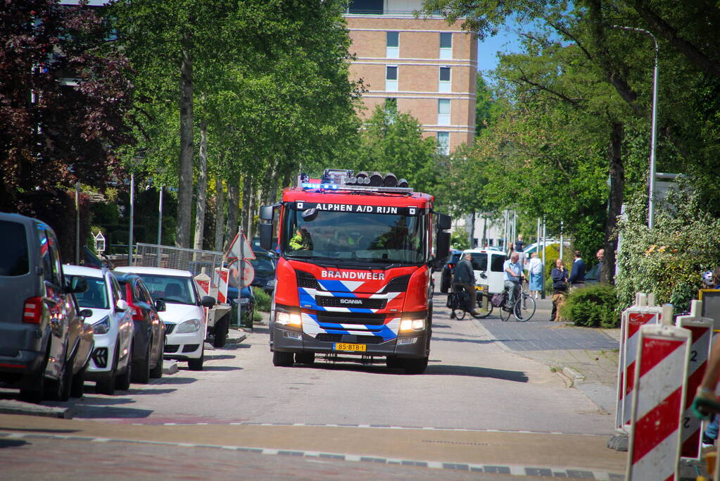 Brand in elektrakast moeilijk te bestrijden