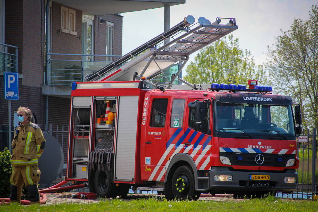 Brand in elektrakast moeilijk te bestrijden