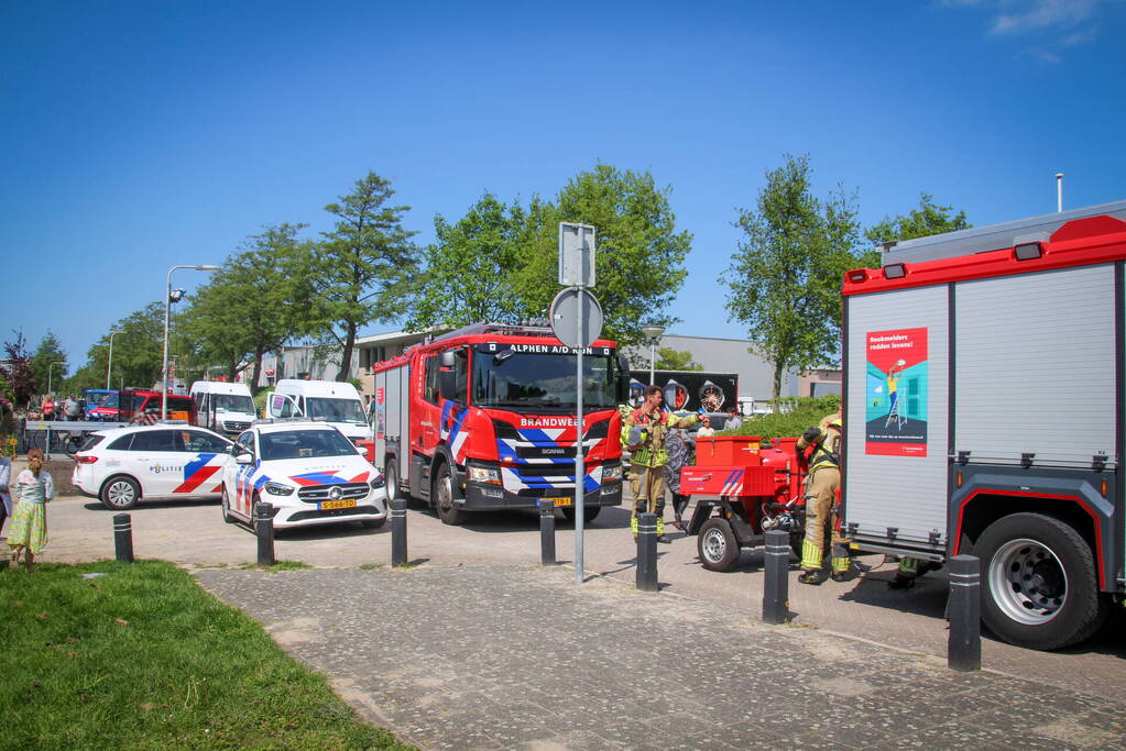 Brand in elektrakast moeilijk te bestrijden