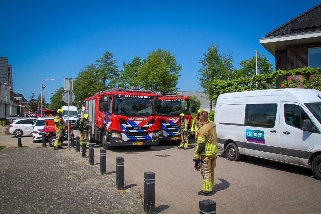 Brand in elektrakast moeilijk te bestrijden