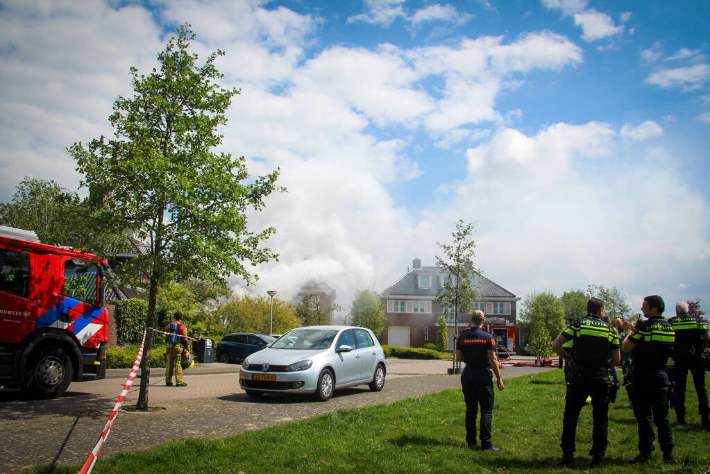 Brand in elektrakast moeilijk te bestrijden