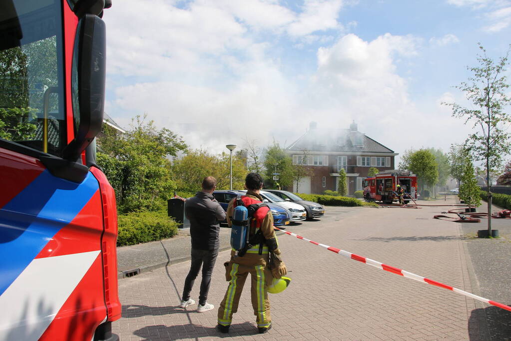 Brand in elektrakast moeilijk te bestrijden