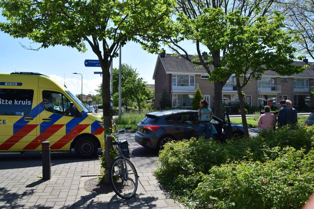 Fietser gewond bij aanrijding met automobilist