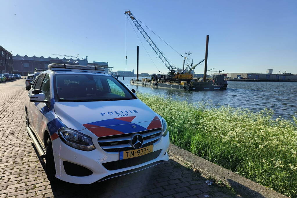 Scheepvaartverkeer stilgelegd vanwege mogelijk explosief in haven