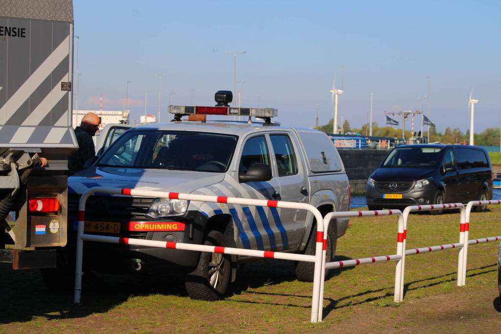 Scheepvaartverkeer stilgelegd vanwege mogelijk explosief in haven