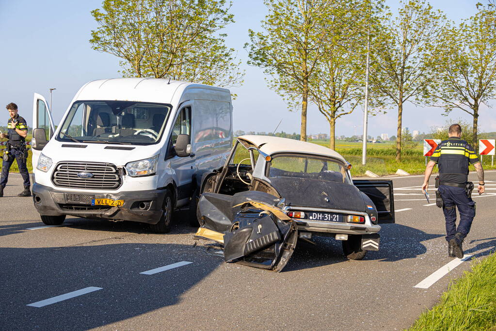 Dronkenlap veroorzaakt verkeersongeval