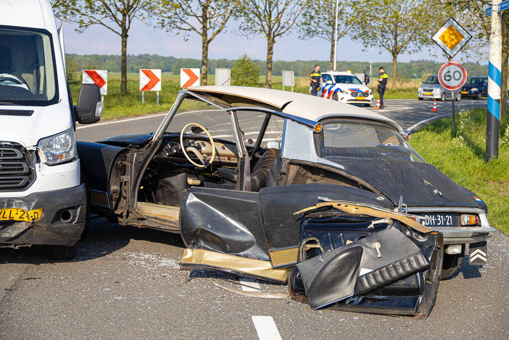 Dronkenlap veroorzaakt verkeersongeval