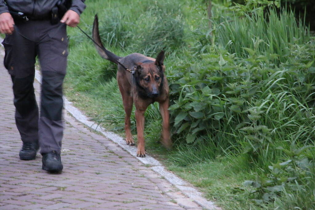 Aanhouding op volkstuinencomplex na bedreiging