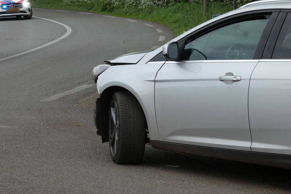 Motorrijder gewond bij botsing met automobilist