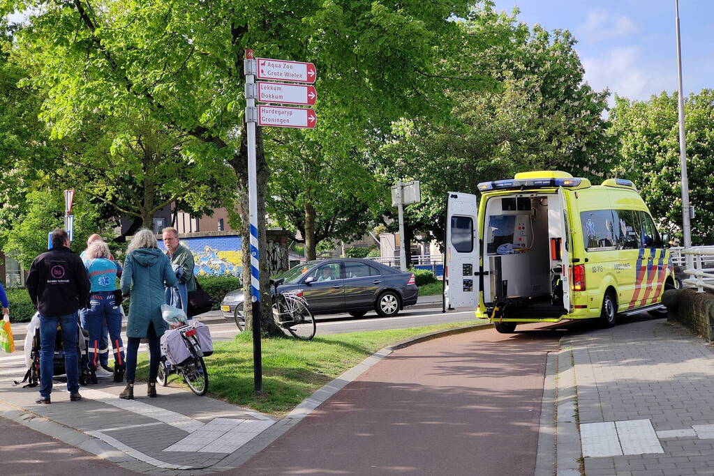 Fietser gewond bij aanrijding met automobilist