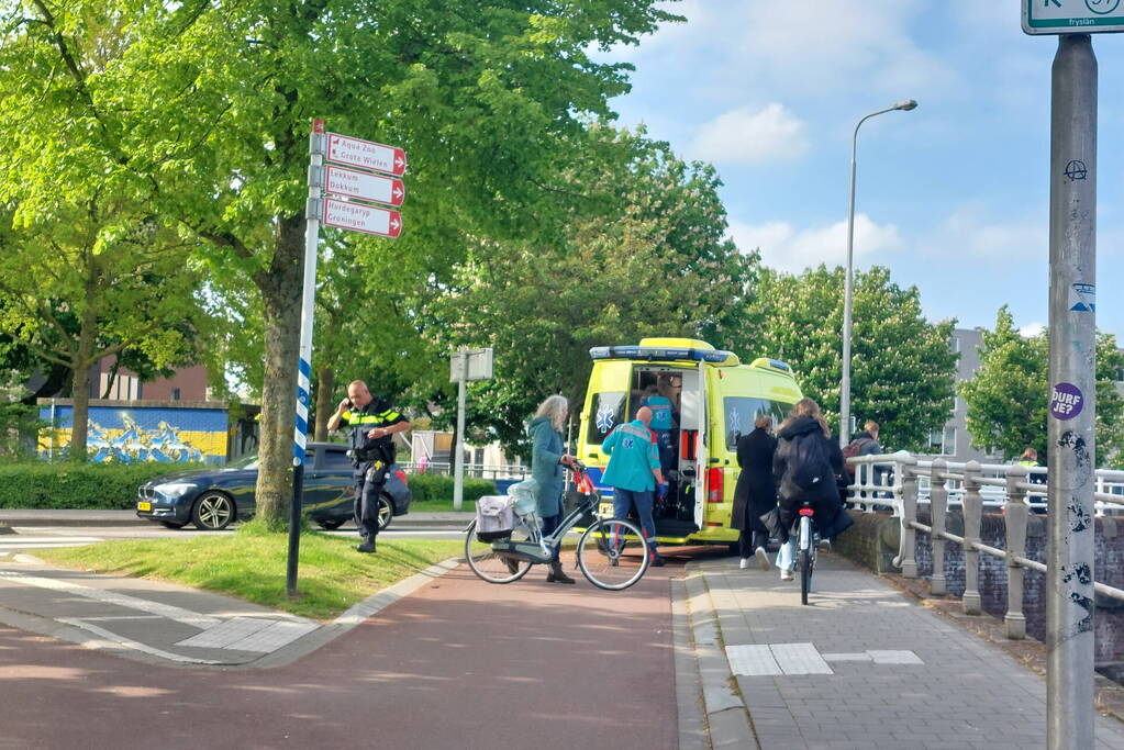 Fietser gewond bij aanrijding met automobilist