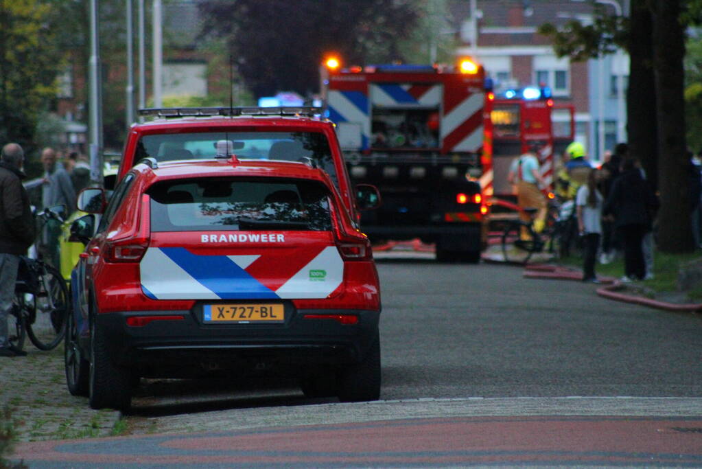 Grote brand in schuur