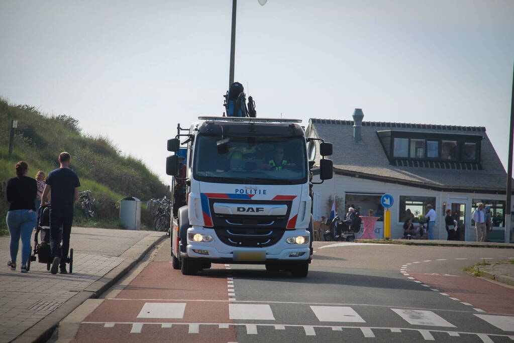 Fietser gewond bij aanrijding, automobilist rijdt door