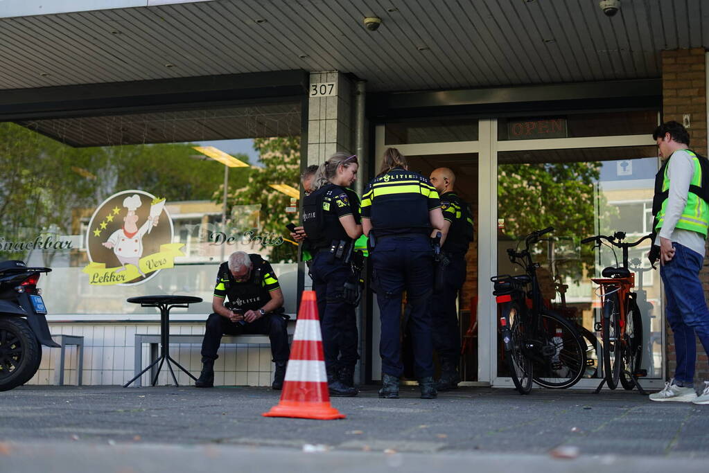 Onderzoek naar schietpartij bij snackbar