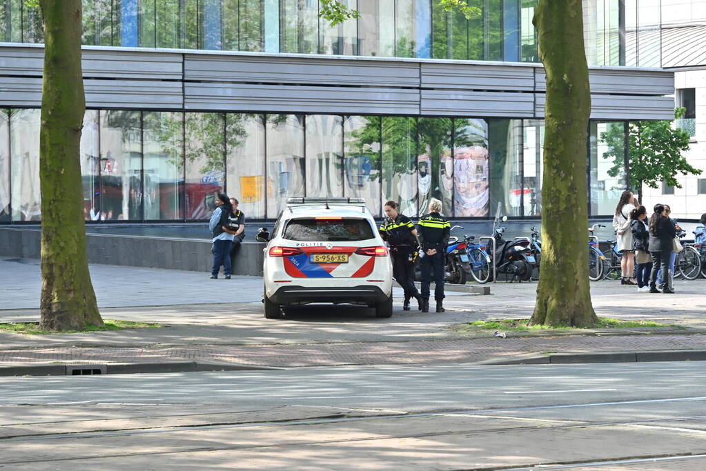 Brand in pand van ministerie van Financiën