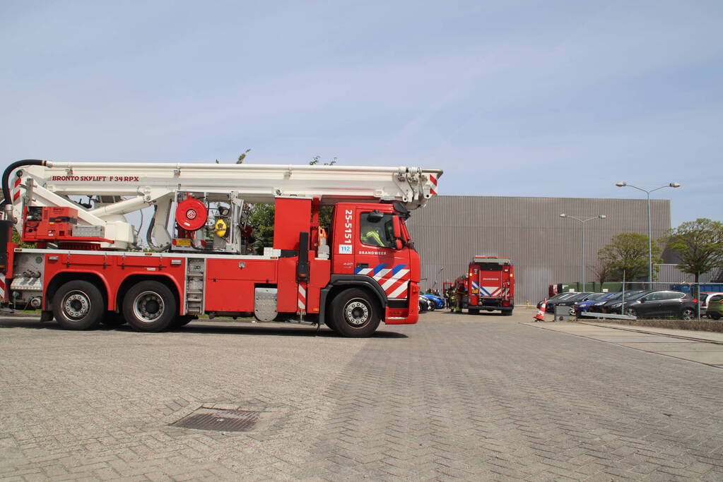 Fabriek Intersnack Nederland ontruimd door brand