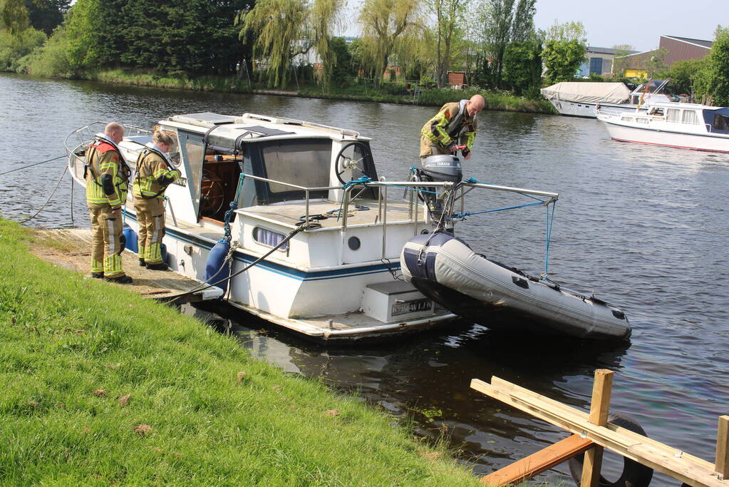 Onderzoek naar oppervlaktewater na verontreiniging