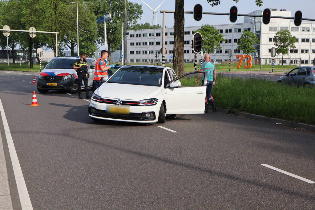 Twee auto's betrokken bij botsing