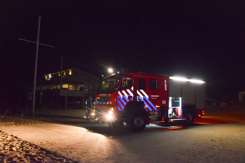 Jeugd veroorzaakt brand in duingebied