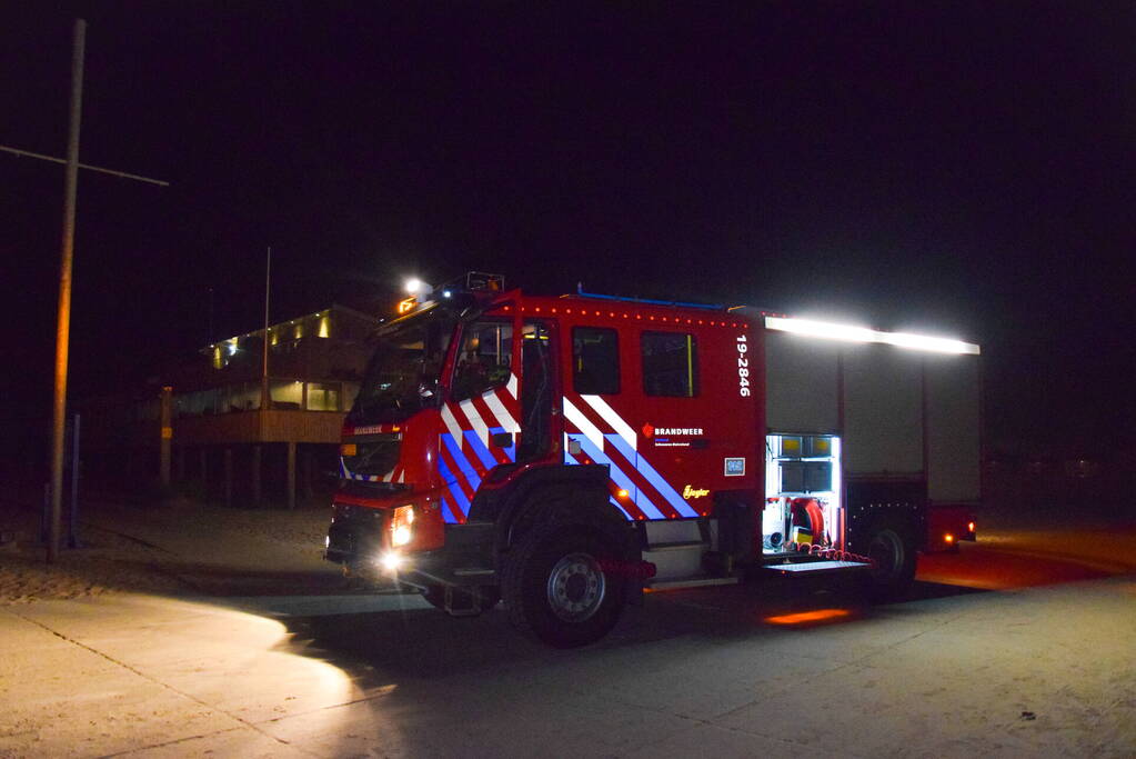 Jeugd veroorzaakt brand in duingebied