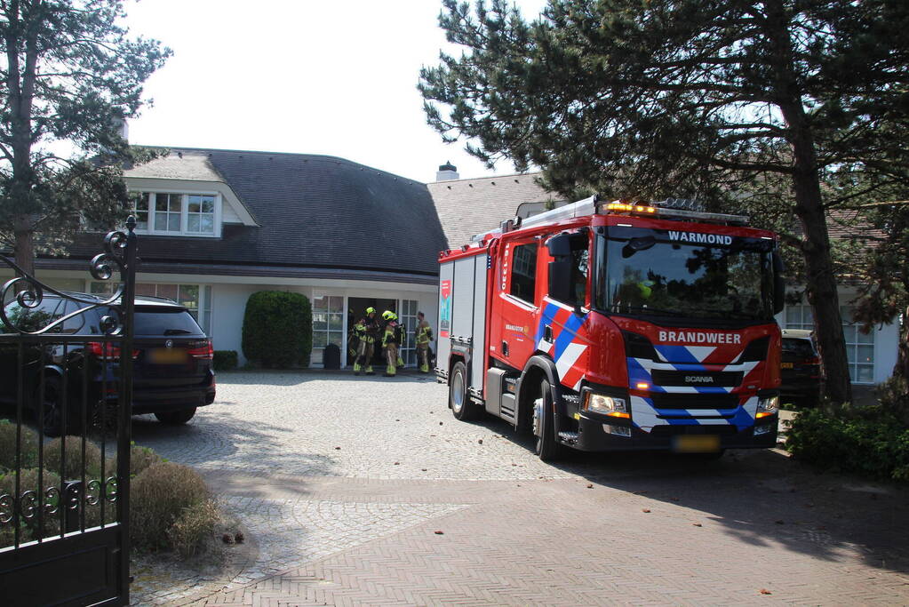 Woning geventileerd na vreemde lucht