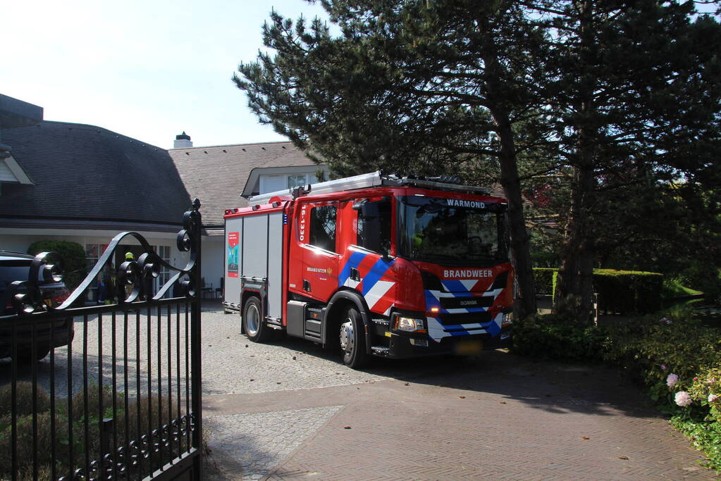 Woning geventileerd na vreemde lucht