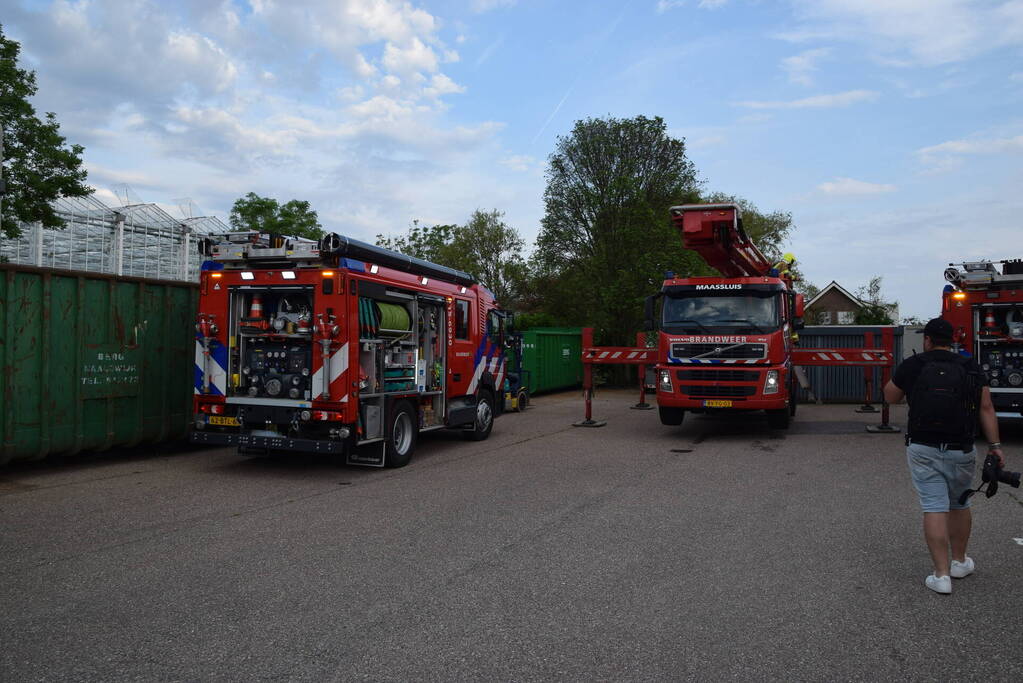 Brand door mogelijk warmtewisselaar