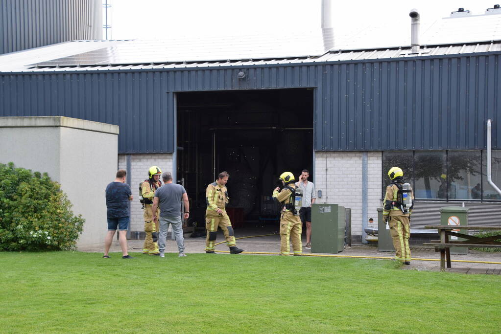 Brand door mogelijk warmtewisselaar