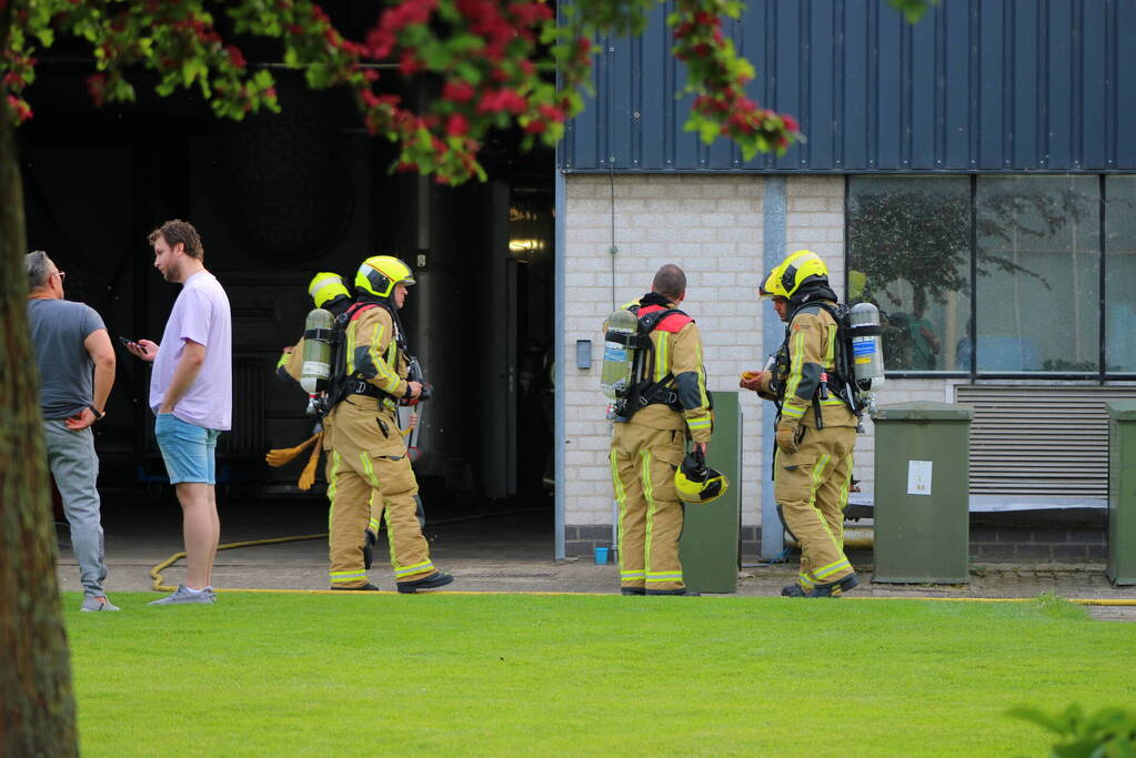 Brand door mogelijk warmtewisselaar